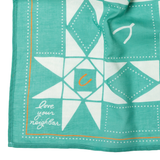 'love your neighbor' voile bandana
