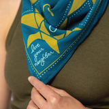 'love your neighbor' voile bandana