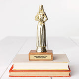 BAD VIBES DON'T GO WITH MY OUTFIT trophy