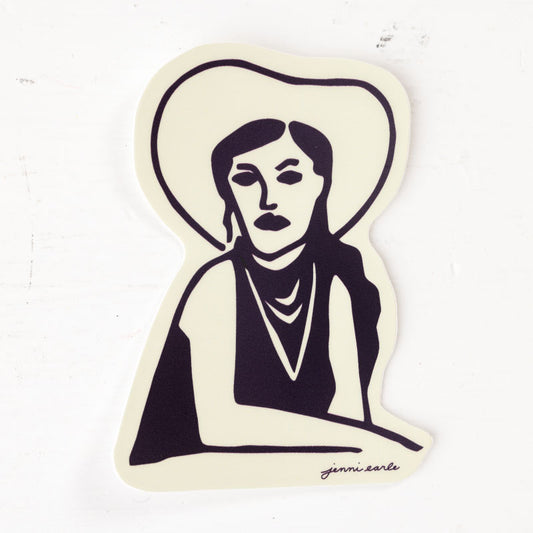 cowgirl dreamin' sticker