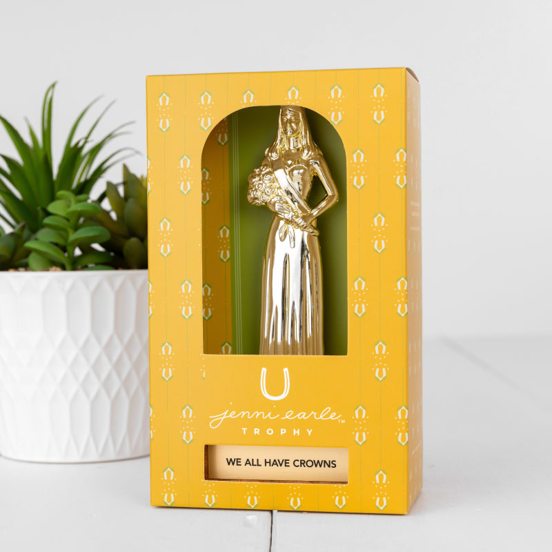 WE ALL HAVE CROWNS trophy
