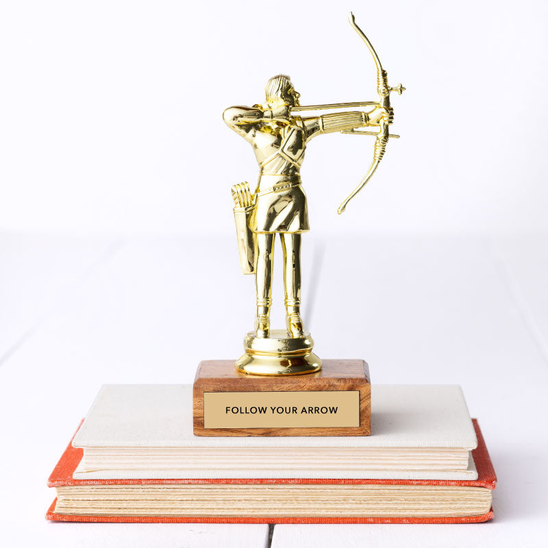 FOLLOW YOUR ARROW trophy