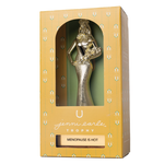 Silver trophy in a decorative box with 'jenni earle' branding