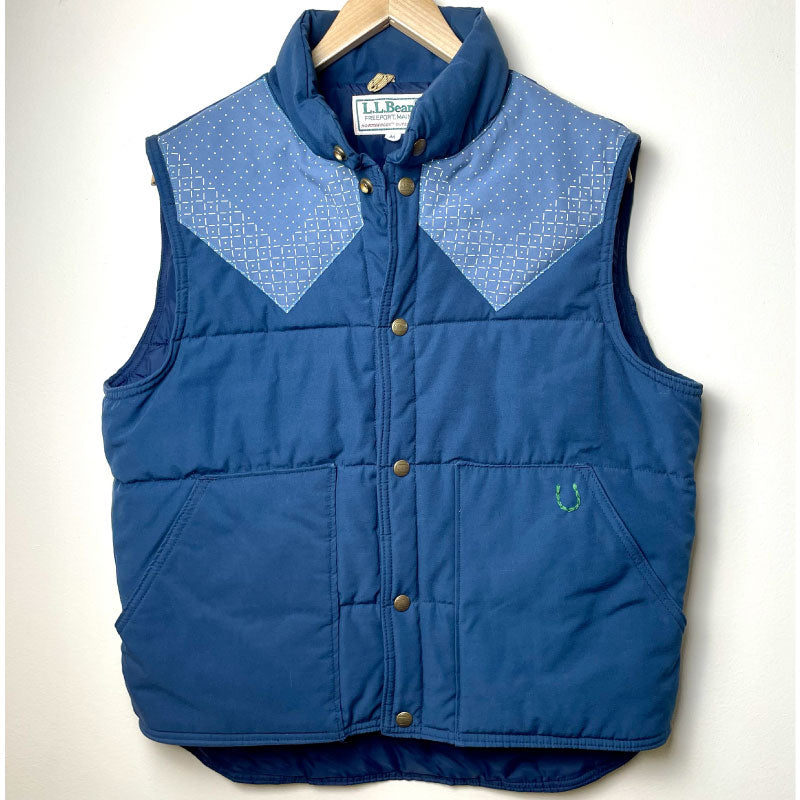 vintage navy LL Bean one-of-a-kind vest – Jenni Earle