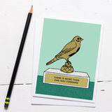 there is more than one way forward trophy greeting card