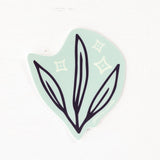 plants + stars sticker