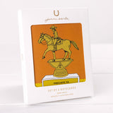 'preciate ya trophy greeting card