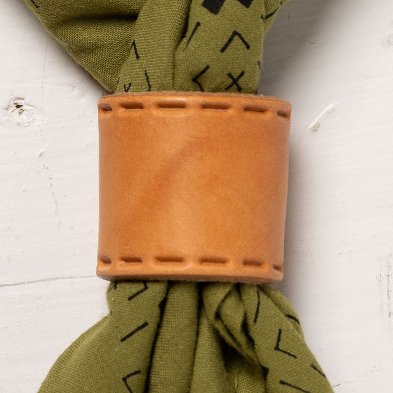 leather bandana slide