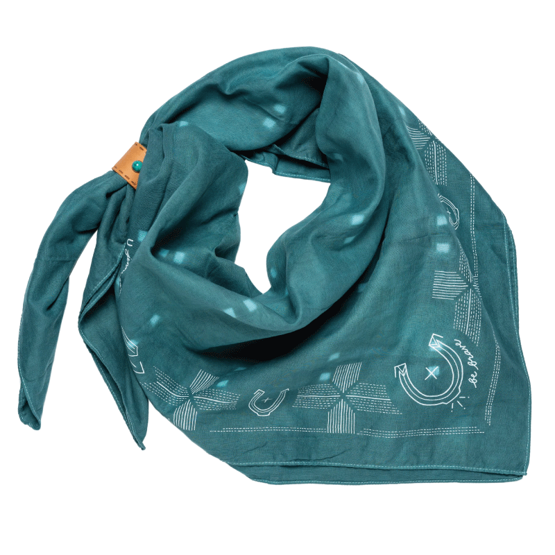 'be brave' wild rag