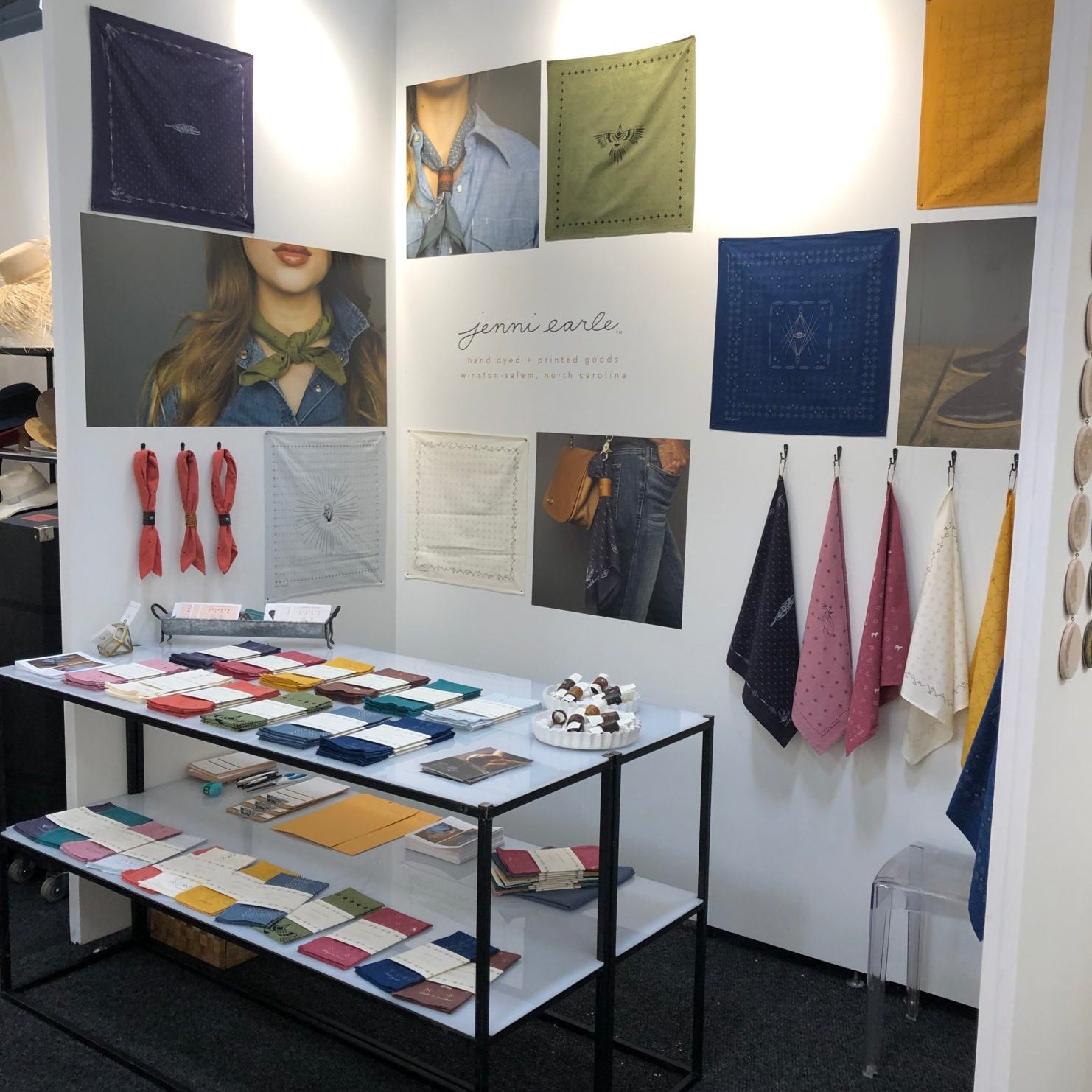 Jenni Earle at the Shoppe Object trade show [Feb 1-3]