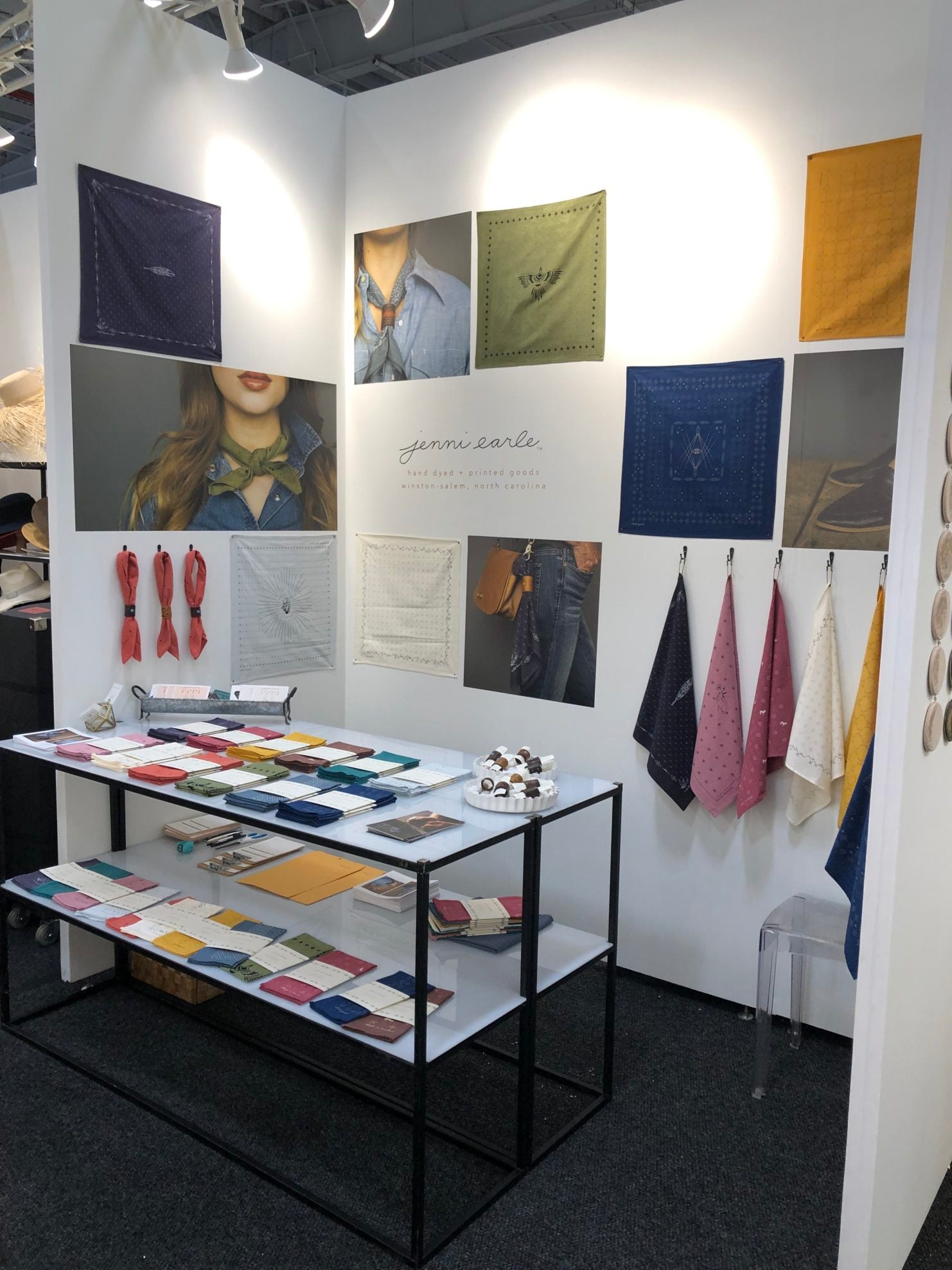 Jenni Earle at the Shoppe Object trade show [Feb 1-3]