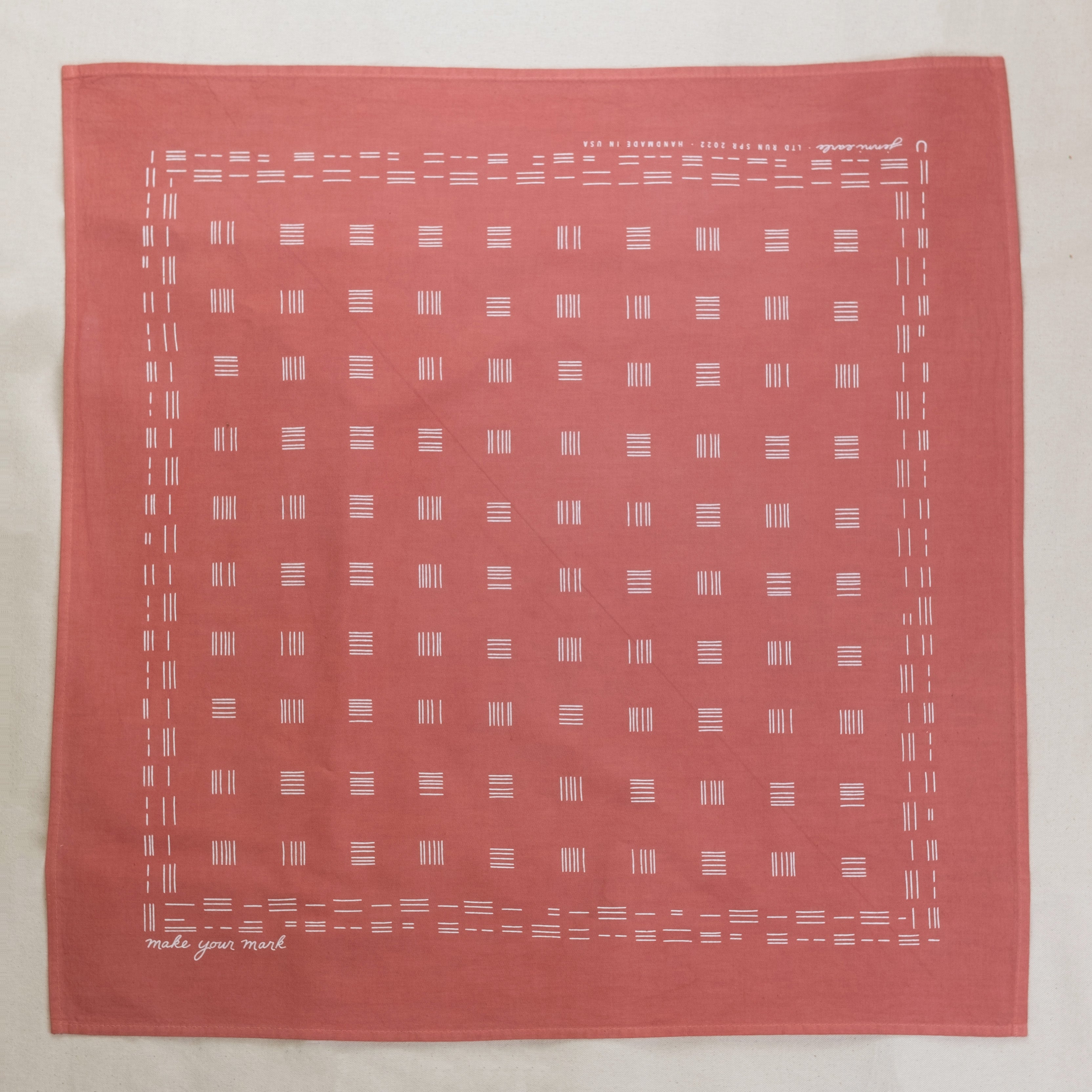 new bandana: make your mark