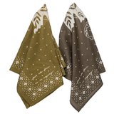 'feel the fear' voile bandana
