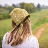 'feel the fear' voile bandana