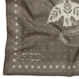 'feel the fear' voile bandana