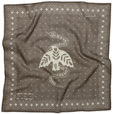 'feel the fear' voile bandana