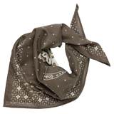 'feel the fear' voile bandana