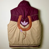 color blocked vintage JC Penney one-of-a-kind vest
