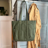 J. Stark Franklin Tote - Olive Green