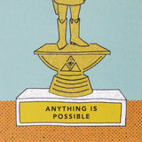 anything is possible greeting card