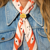 'kickin' up dust' voile bandana