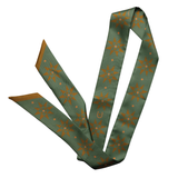 'love your neighbor' twilly scarf