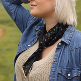 'lasso the stars' twilly scarf