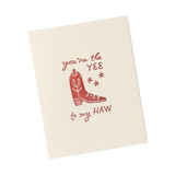 boxed set of 6 letterpress greeting cards