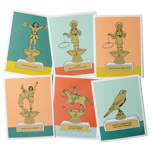new boxed set of trophy greeting cards