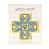 "barn quilt" chenille patch