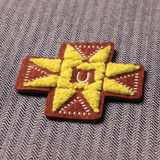 "barn quilt" chenille patch