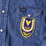 bloomin' love chenille patch