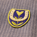 bloomin' love chenille patch