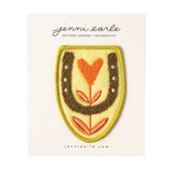 bloomin' love chenille patch