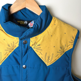 indigo blue vintage one-of-a-kind vest