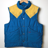 indigo blue vintage one-of-a-kind vest