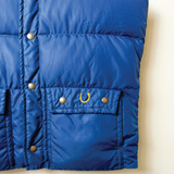 bright navy vintage one-of-a-kind vest