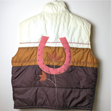 three-tiered vintage one-of-a-kind vest