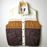 three-tiered vintage one-of-a-kind vest