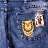 cowgirl dreamin' woven patch