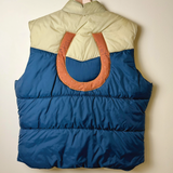 one-of-a-kind shiny vintage upcycled vest