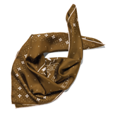 'feel the fear' silk scarf