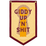 oxford pennant - giddy up + shit