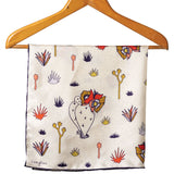 'I am free' silk scarf