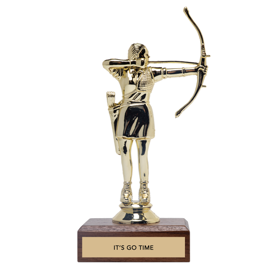 IT'S GO TIME trophy