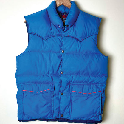 royal blue vintage one-of-a-kind vest