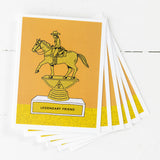 legendary friend greeting card