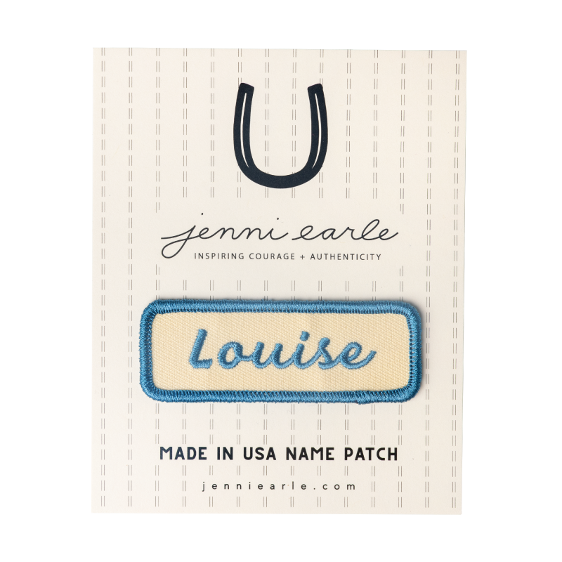 "louise" name patch