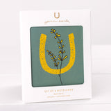 luck is believing you're lucky greeting card