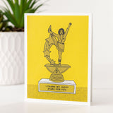 i thank my lucky stars for you greeting card